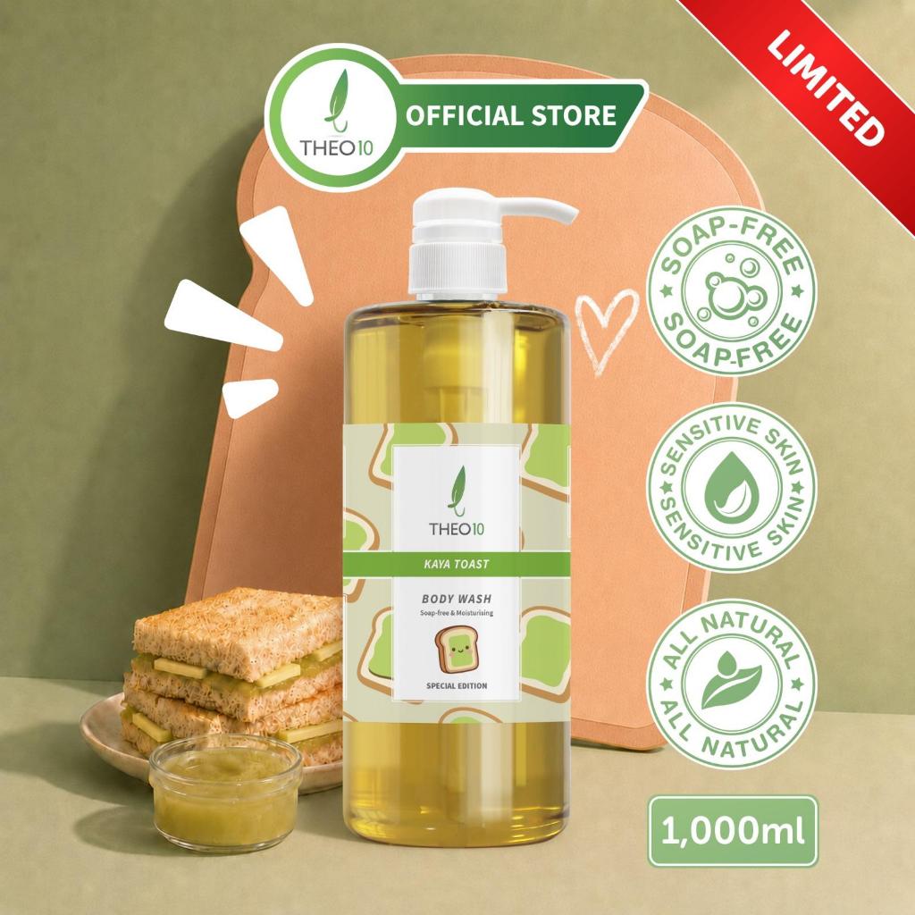 Theo10 Body Wash 1L Kaya Toast