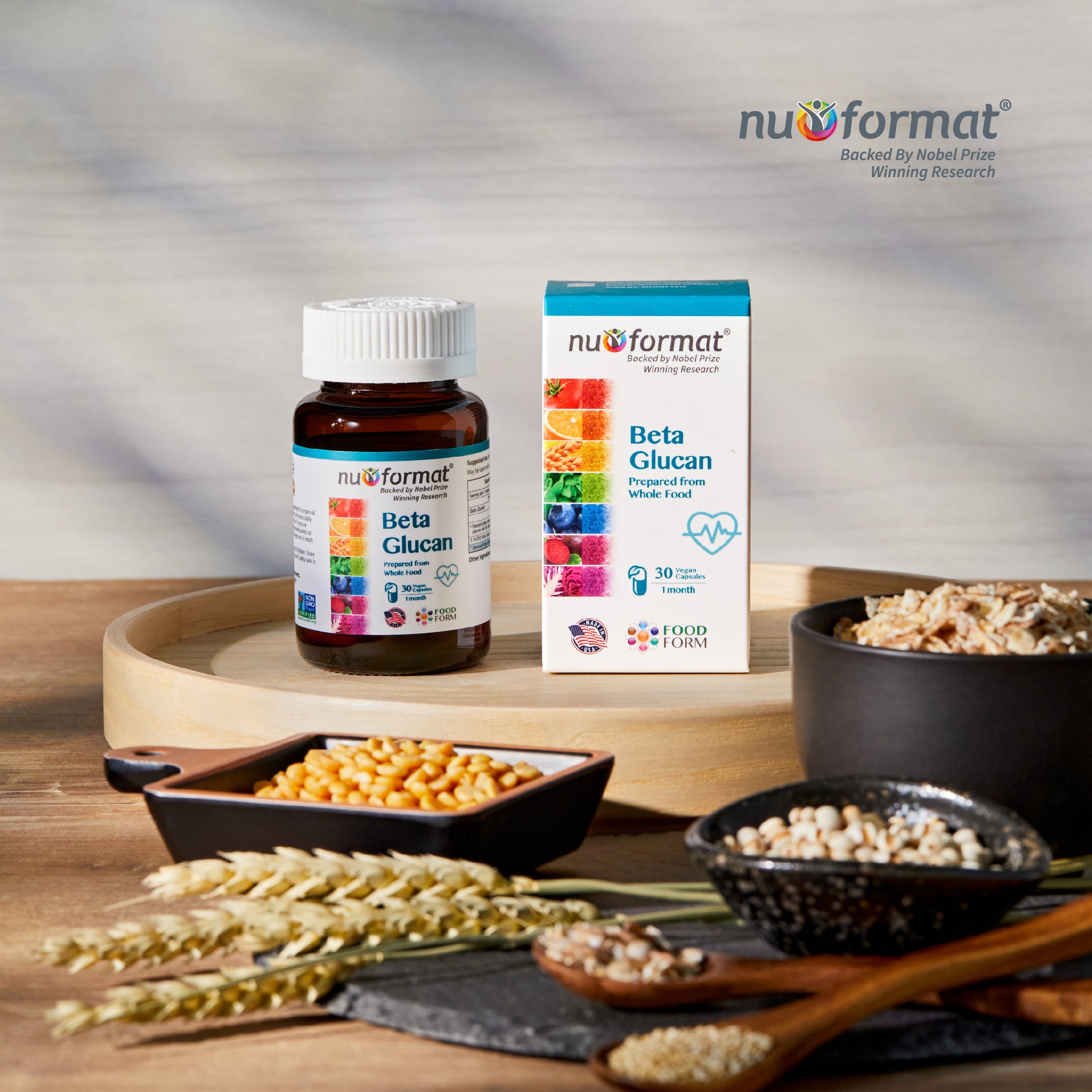 Nu-Format Beta Glucan (30 capsules)