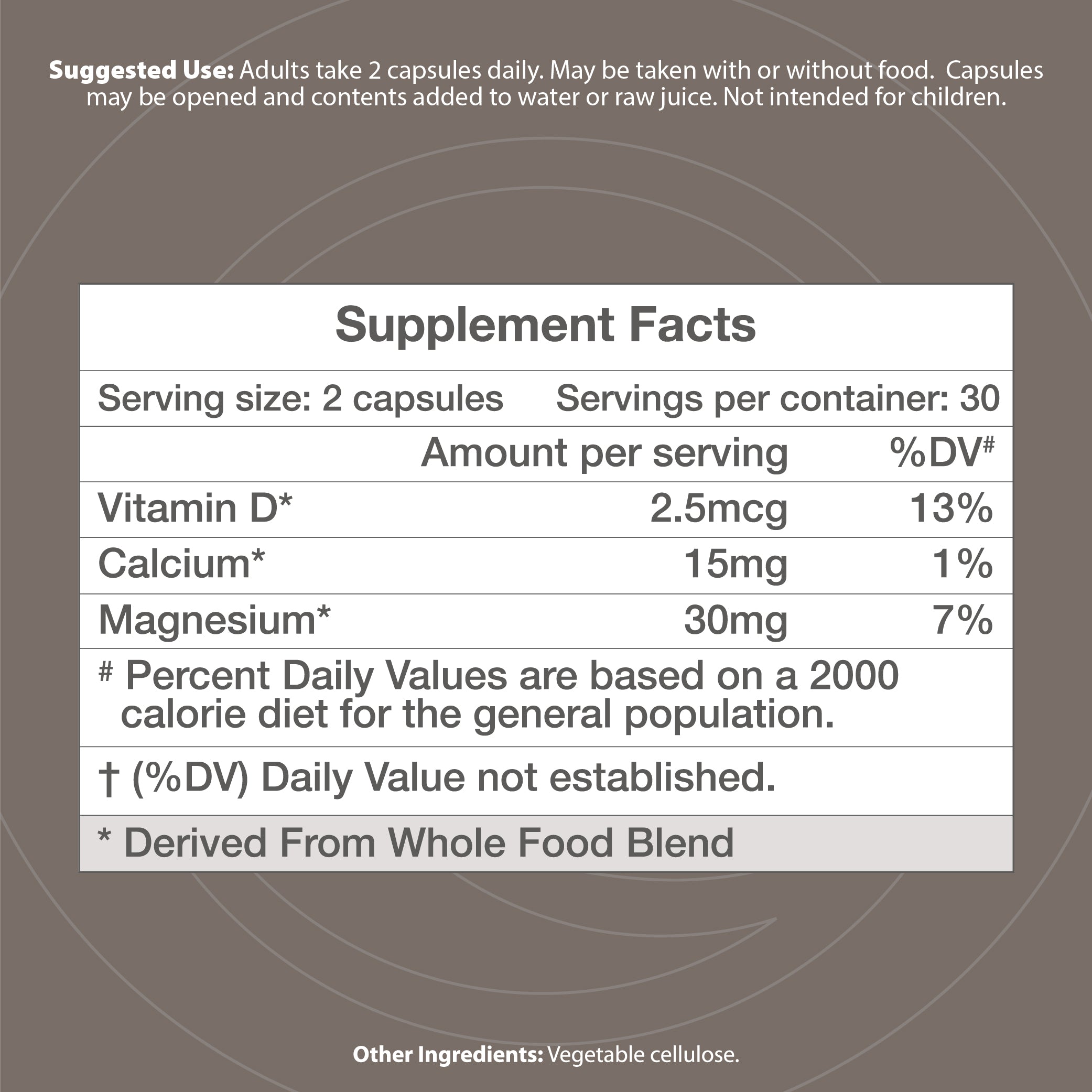 Nu-Format Bone Health - Calcium Magnesium Vitamin D3 (60 capsules)