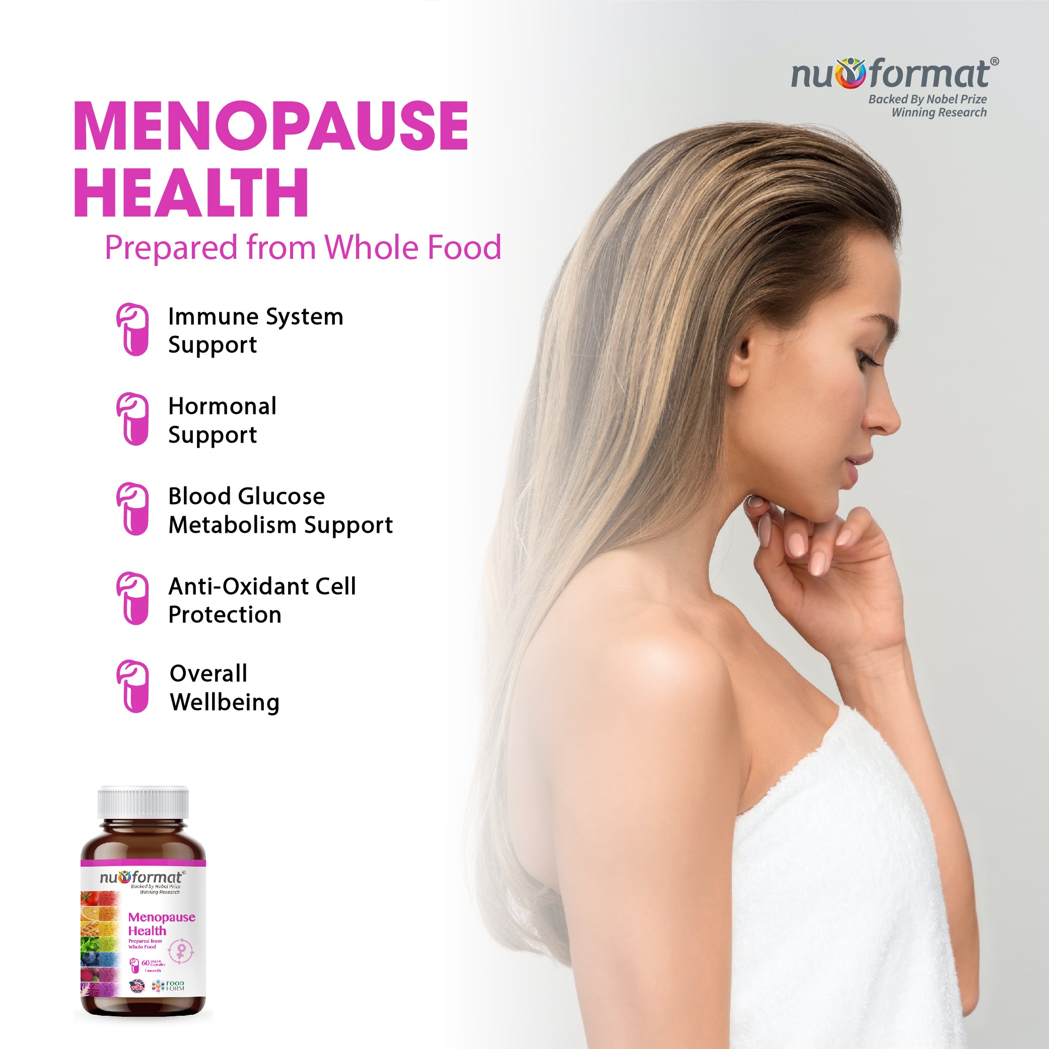 Nu-Format Menopause Health (60 capsules)