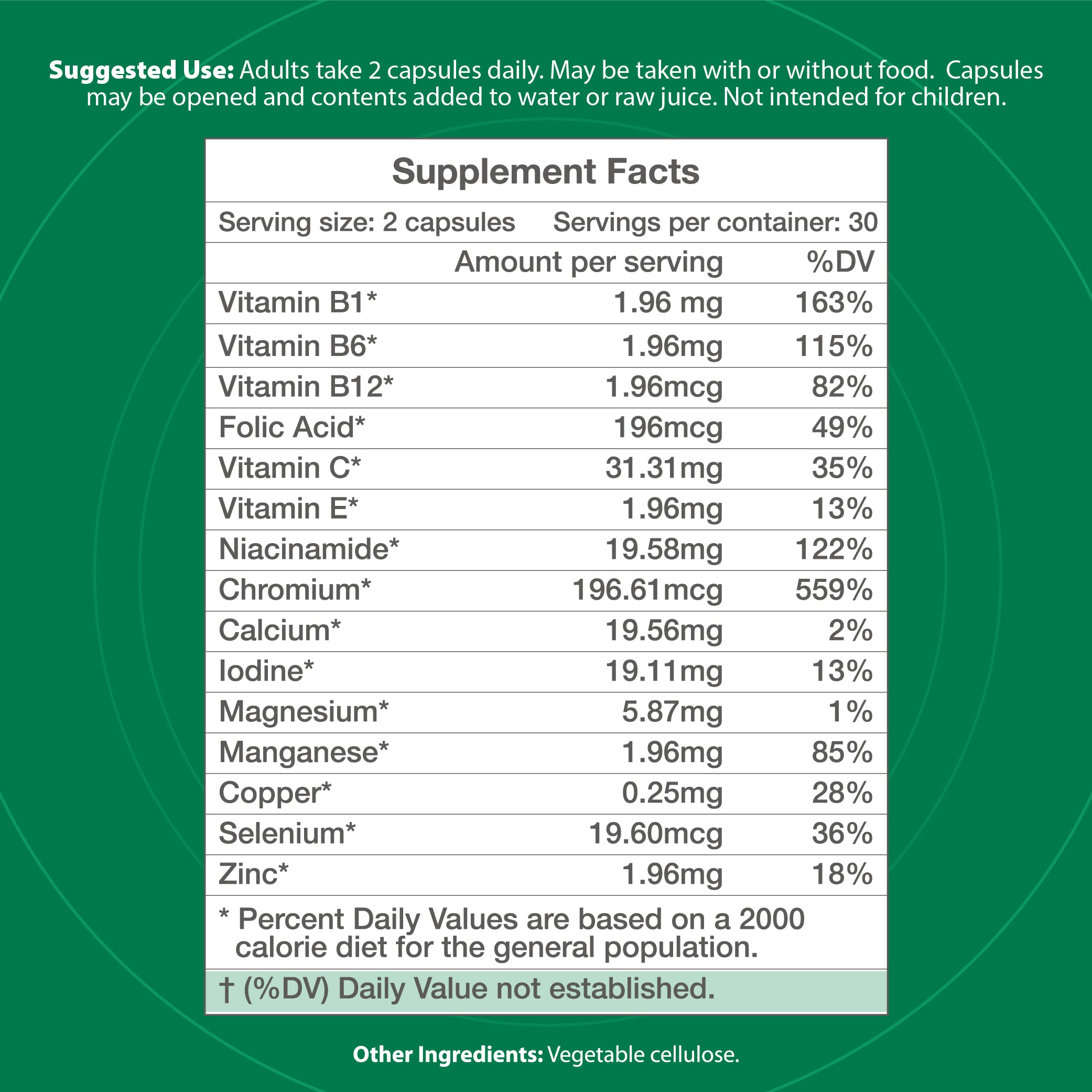 Nu-Format Sugar Balance (60 capsules)