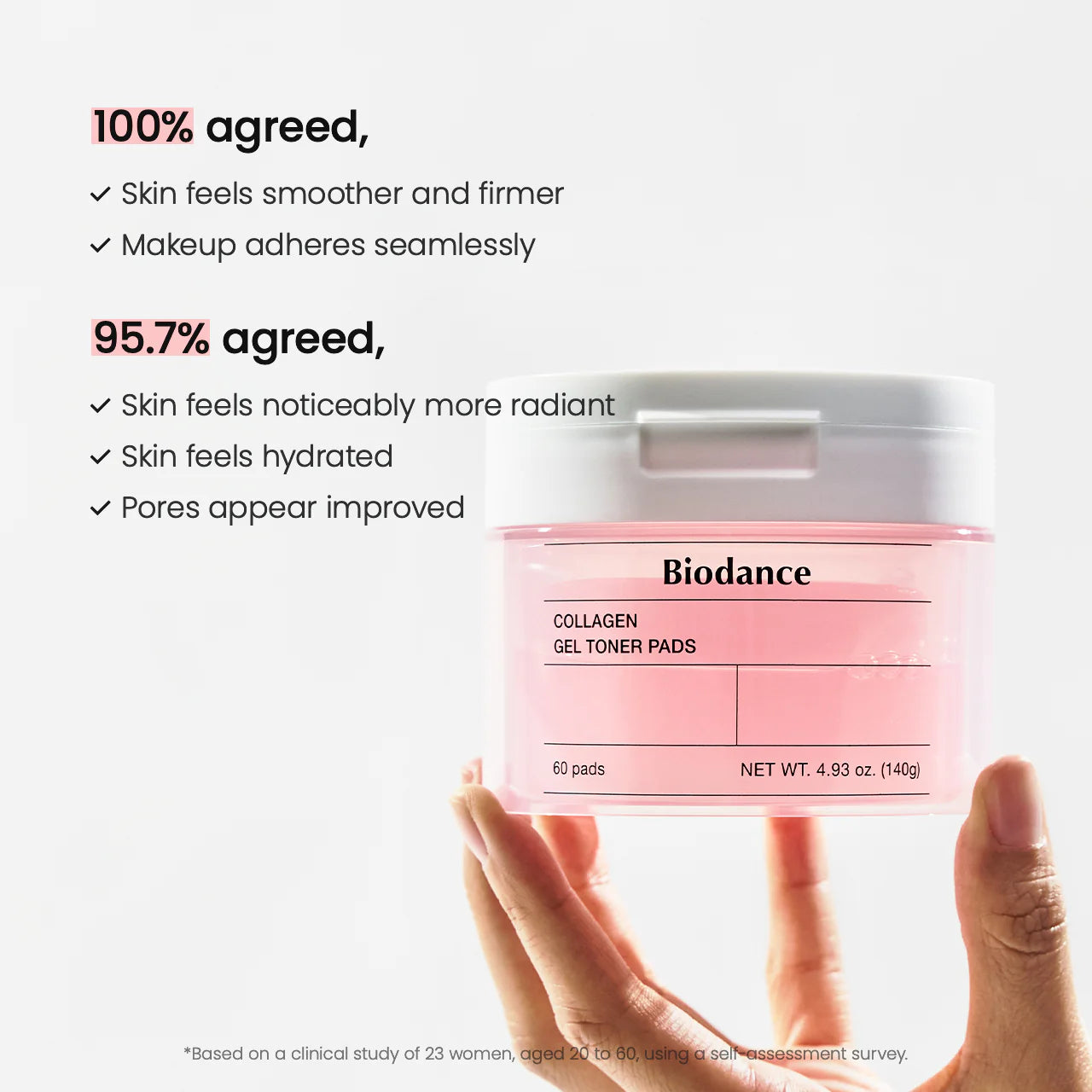 Collagen Gel Toner Pads 60Pads