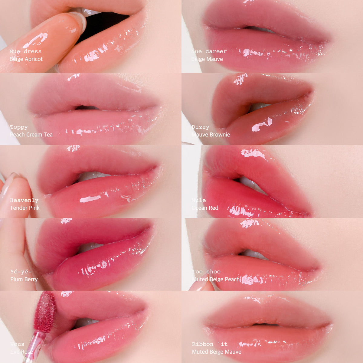 Nuegray nue glowy liquid Liptint Glossy