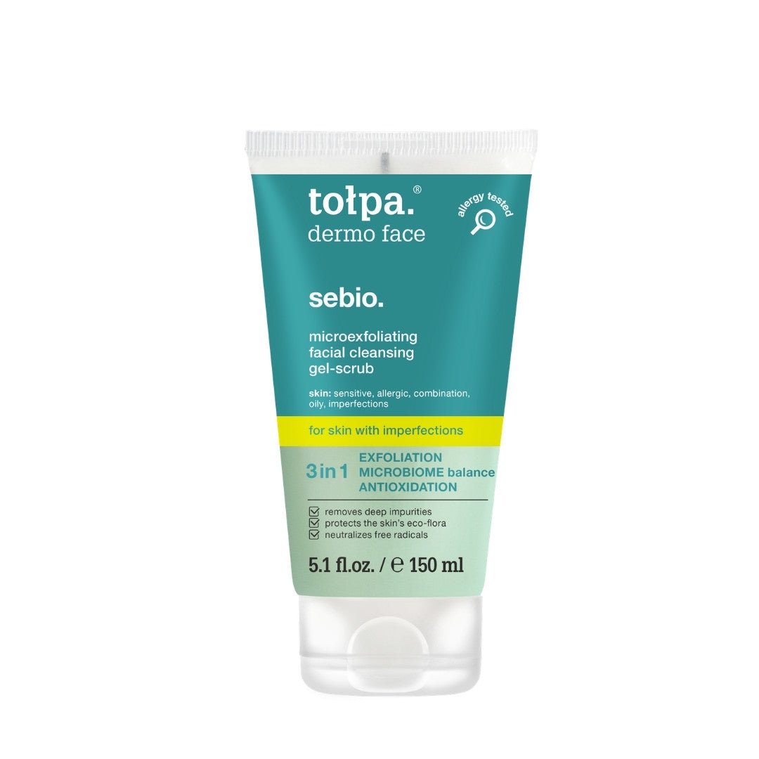 Tolpa Sebio Microexfoliating Facial Cleansing Gel-Scrub 150ml