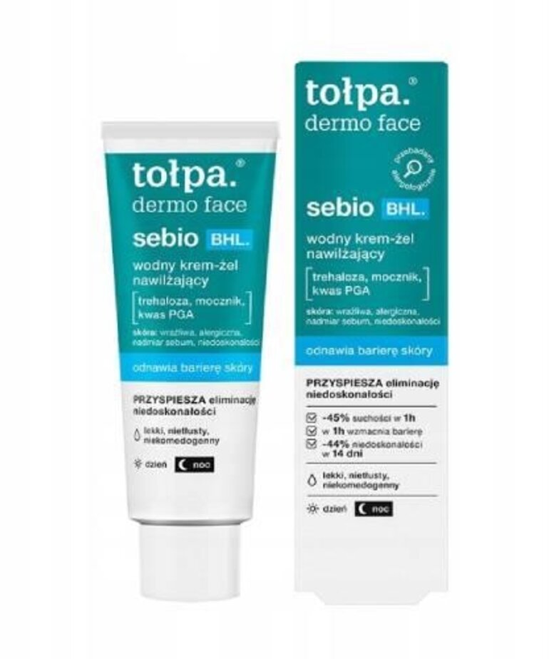 Tolpa Sebio BHL Water-Based Moisturizing Cream-Gel 40ml